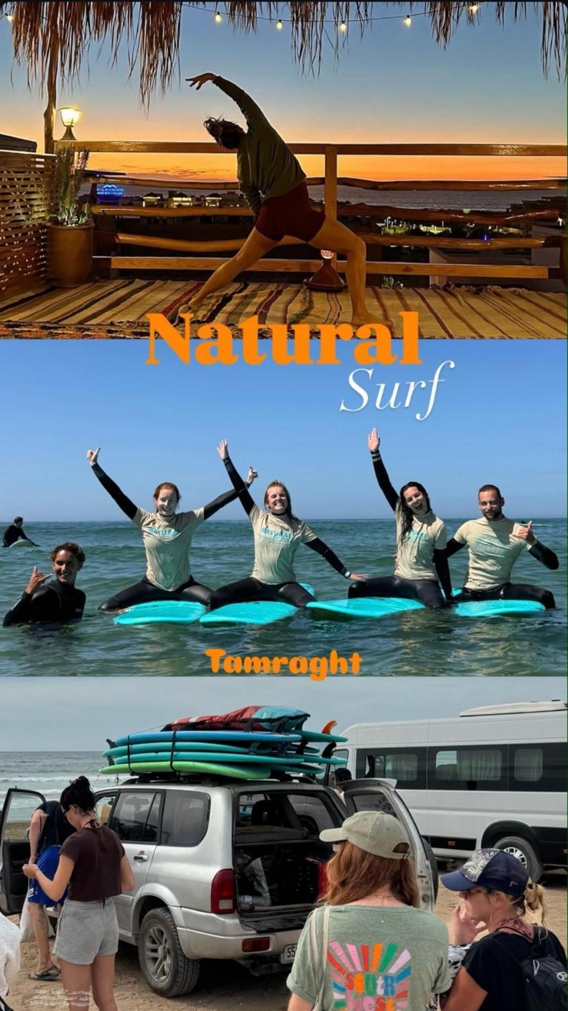 Natural Surf House Tamraght Exterior photo